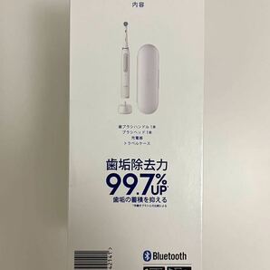 【新品】BRAUN Oral-B iO4 電動歯ブラシ 替ブラシ付き ブラウン オーラルB Bluetooth iOG41A61KWTの画像2