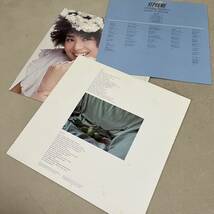 【シュリンク付】松田聖子 SUPREME SEIKO MATSUDA / LP レコード / 28AH 2030 / ライナー有 / 和モノ 昭和アイドル_画像6