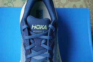 ★1時間使用・新品同様★ ■ホカオネオネ 　ボンダイ8 　グリーン　27．5ｃｍ■HOKA ONE ONE BONDI 8■ 　サイズ9.5D　1123202/DLOM