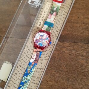 当時物 珍品 レア 90s SWATCH MusiCall 腕時計 スウォッチ SWISS MADE paulo mendonca スイス製 ブランド ビンテージ レトロ デザイン の画像2