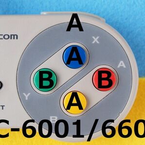 ボタン4+1版＋導電ゴム新品　PC-6001用コントローラ/パッド#MSX X68000 X1turbo PC-8801mkⅡSR