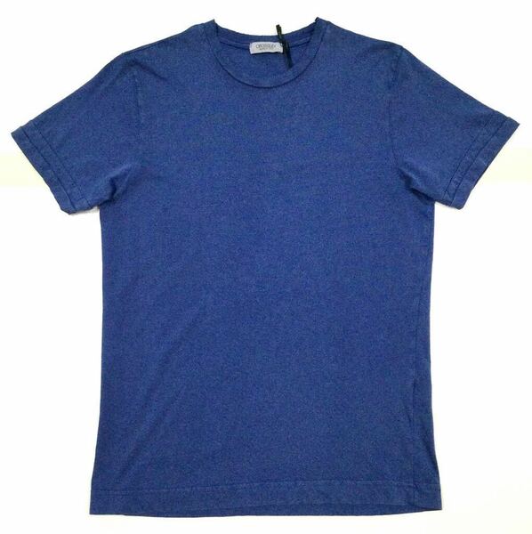 新品「CROSSLEY」“BUKERT WP SM”ヴィンテージ加工 クルーネック Tシャツ SIZE:S イタリア製