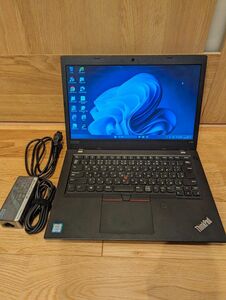 良品 Lenovo ThinkPad L480 第8世代i5/8gb/128gb