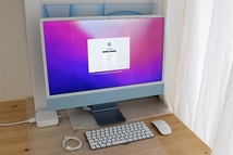 ★Apple iMac 24インチ 【MGPK3J/A】 [Retina 4.5Kディスプレイ Apple M1チップ/8コアCPUと8コアGPU/SSD256GB/メモリ8GB/Monterey]★_画像10