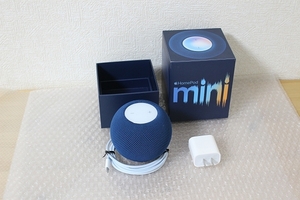 ★美品！Apple HomePod mini Blue MJ2C3J/A★