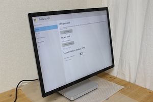 ★Microsoft Surface Studio (Corei7-6820HQ/メモリ16GB/HDD1TB/SSD128GB/GeForce GTX 965M/28インチ/OS無)★