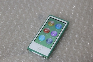 ★送料無料 美品！Apple iPod nano 第7世代 16GB グリーン MD478J/A★