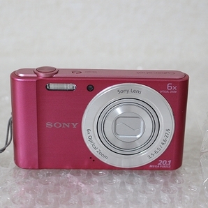 ★送料無料！SONY コンパクトデジタルカメラ サイバーショット DSC-W810 ピンク★の画像2