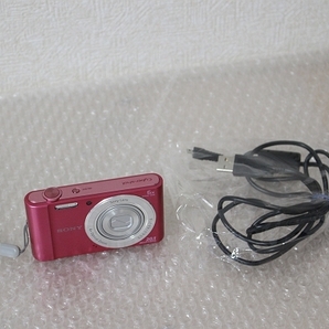 ★送料無料！SONY コンパクトデジタルカメラ サイバーショット DSC-W810 ピンク★の画像1