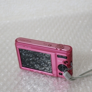 ★送料無料！SONY コンパクトデジタルカメラ サイバーショット DSC-W810 ピンク★の画像3