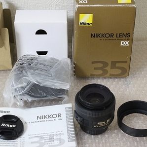 ★美品！Nikon AF-S DX NIKKOR 35mm f/1.8G★の画像1