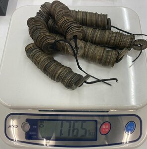 ●乾隆通寶　寛永通寶　　約1.75kg 清朝銭 中国銭 古銭　江戸