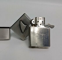 ★ZIPPO ジッポー オイルライター Shark Fin 鮫 喫煙具 シルバー_画像8