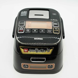 1円△アイリスオーヤマ　IHジャー炊飯器　RC-IA31-B　2017年製(ジャンク品)