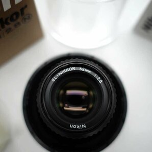 △未使用品 Nikon EL-NIKKOR エル・ニッコール63mm F2.8N（35mmマイクロ・35mm判用）の画像2