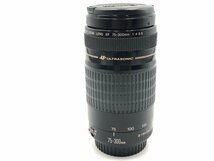 □★ キャノン Canon ZOOM LENS EF 75-300mm 1:4-5.6 ULTRASONIC 一眼カメラ用 レンズ 動作未確認　現状品_画像1