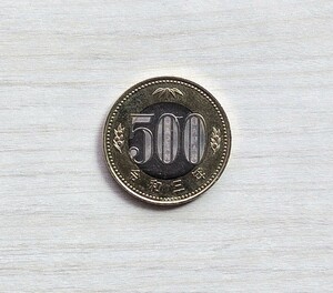 令和3年 500円硬貨 新500円硬貨 バイカラー バイカラークラッド硬貨
