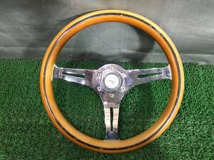 403-I0314a * after market Manufacturers unknown wooden steering wheel Boss attaching horn button attaching plating spoke wooden steering wheel steering wheel 