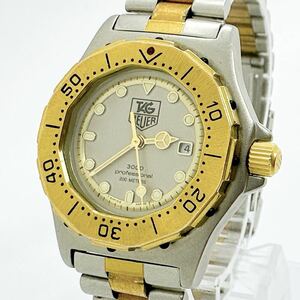 04040 タグホイヤー TAG HEUER 稼働品 934.215 3000 プロフェッショナル 200m レディース 腕時計 デイト クォーツ 電池式 QZ コンビ