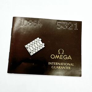 04041 オメガ OMEGA ST 396.0937 シーマスター デイト メンズ 腕時計 クォーツ 電池式 QZ シルバーカラー 保証書 コマの画像10