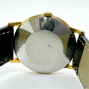 04251 オメガ OMEGA 稼働品 デビル DE VILLE メンズ 腕時計 手巻き ゴールドカラー アンティーク ヴィンテージの画像6