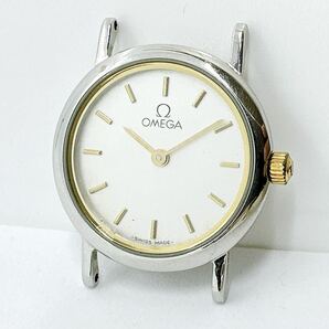 04292 オメガ OMEGA デビル DE VILLE レディース 腕時計 クォーツ 電池式 QZ コンビの画像1