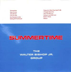 A00591710/LP/Walter Bishop Jr. Group「Summertime」