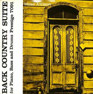 A00591252/LP/モーズ・アリソン (MOSE ALLISON TRIO)「Back Country Suite For Piano Bass And Drums」