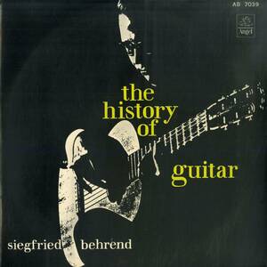 A00593217/LP/Siegfried Behrend「The History Of Guitar」