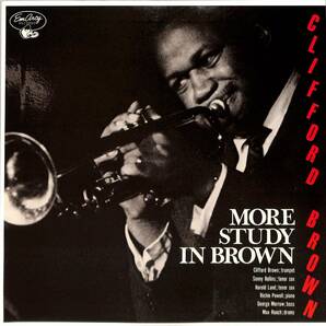 A00591298/LP/クリフォード・ブラウン&マックス・ローチ五重奏団「More Study In Brown (1983年・195J-1・バップ)」の画像1