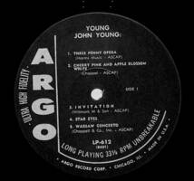 A00591322/LP/ジョン・ヤング・トリオ (JOHN YOUNG TRIO)「Young John Young (LP-612)」_画像3