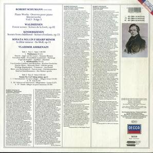 A00593154/LP/ウラディーミル・アシュケナージ「Piano Works Vol. 3: Waldszenen / Kinderszenen / Sonata No.1 In F Sharp Minor」の画像2