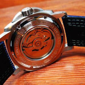 送料無料・〓新品〓腕時計 パガーニデザイン PAGANI DESIGN 機械式・NH39Ａ・オープンハート・オマージュウォッチ・サファイア・PD-1736・Bの画像5
