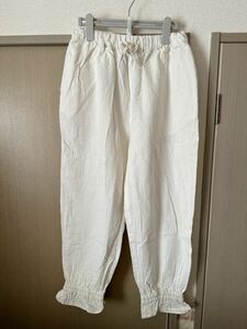 新品★裾絞りパンツ　オフ　SM2 サマンサモスモス Samansa Mos2 ペチパンツ パンツ