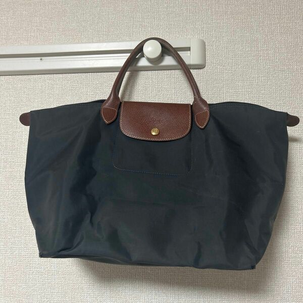 ロンシャン LONGCHAMP ナイロン 折りたたみ ブラウン