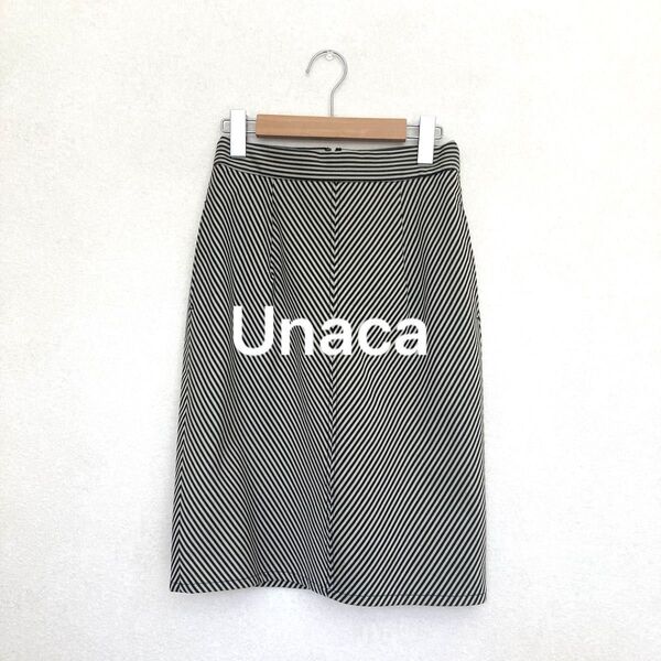 Unaca アナカ ストライプスカート