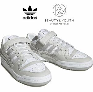  new goods Adidas [30cm] FORUM LOW beauty & Youth special order leather natural leather sneakers adidas forum low BEAUTY&YOUTH 5112 shoes 