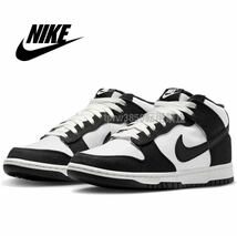 新品未使用 NIKE ダンク ミッド【26cm】定価14200円 パンダ DUNK MID ナイキ 靴 スニーカー シューズ 白 黒 0830_画像1