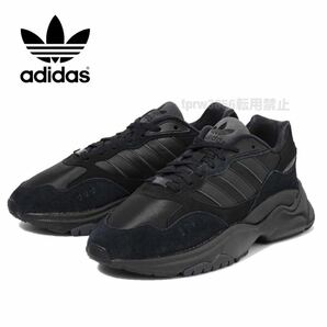 新品未使用 adidas レトロピー【27.5cm】定価14300円 天然皮革 スニーカー スエード レザー RETROPY アディダス 靴 2200 黒 本革 シューズの画像1