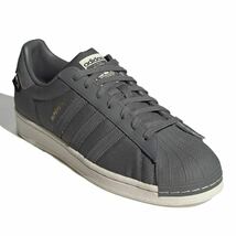 新品未使用 adidas スーパースター【26cm】定価14500円 superstar レザー 天然皮革 スニーカー アディダス super star 1602 靴 グレー_画像4