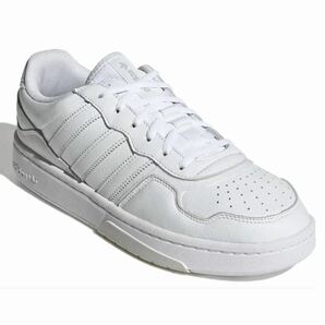 新品未使用 アディダス 【26.5cm】 コーティック 定価12100円 レザー 天然皮革 Courtic adidas originals スニーカー 靴 本革 白 3589 ローの画像3