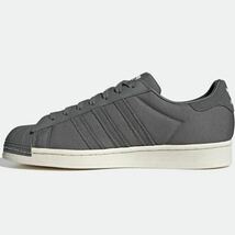 新品未使用 adidas スーパースター【27cm】定価14500円 superstar レザー 天然皮革 スニーカー アディダス super star 1602 靴 グレー_画像3