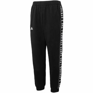 新品 adidas セットアップ 【2XL】定価18000円 スウェット ジャージ アディダス カジュアル スポーツ 運動 上下 黒 7357 パンツ ズボンの画像7