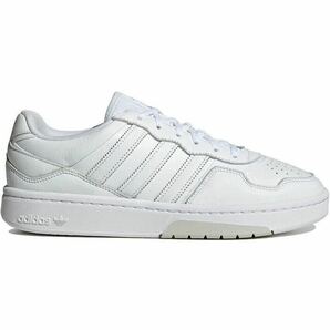 新品未使用 【29cm】 adidas originals コーティック 定価12100円 レザー 天然皮革 Courtic アディダス スニーカー 靴 本革 白 3589 ローの画像4