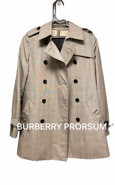 BURBERRY PRORSUM・バーバリープローサム トレンチコート美品