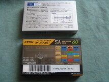 TDK カセットテープ SA 46 60 計2本 未開封品_画像2