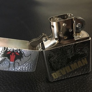 ★★★★ ZIPPO (未使用) ZIPPO DEVILMAN ★ ジーンズ ★希少・ヴィンテージ★ZIPPO ジッポー★ D- XIII- 1997年製造の画像3