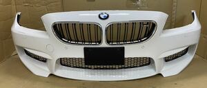 Used item BMW M6 F12/F13 後期 Genuine フロントBumper Coupe Grille パーキングセンサー カメラincluded ColorアルピンヴァイスIII (300) 白 202004