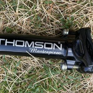 1スタ！thomson master peace setback seat post トムソン マスターピース シートポスト セットバック 27.2mm クロモリ surly salsa等にの画像5