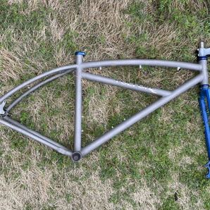 vultuer cycles duble toptube titanium mtb frame set チタンmtb クルーザー 29er NAHBS paragon machine works surlyの画像4